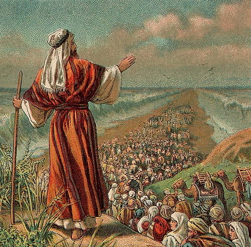Israelites escape Egypt