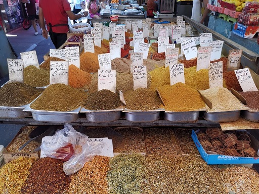 Spices in Carmel Market